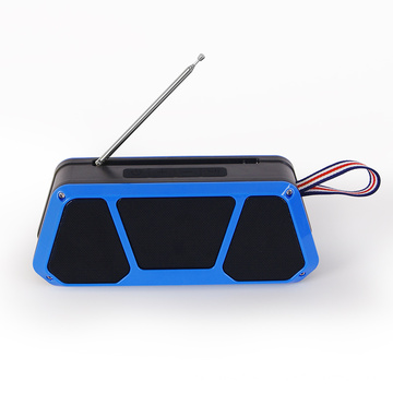 Outdoor wireless speaker with FM radio